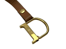 Load image into Gallery viewer, ChristianDior クリスチャンディオール コインケース サドルバッグ型 RU 0021 デニム レザー ネイビー ブラウン 美品 中古 65337