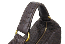 Load image into Gallery viewer, BOTTEGAVENETA ボッテガヴェネタ ショルダーバッグ イントレチャート 181347 V7782 1301 ラムスキン ブラウン 美品 中古 65339