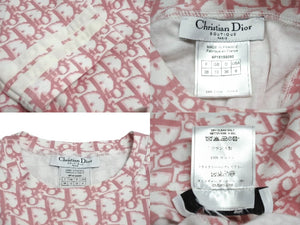 極美品 Christian Dior クリスチャンディオール John Galliano ジョンガリアーノ期 半袖Ｔシャツ トロッター柄 4P16155050 中古 65344