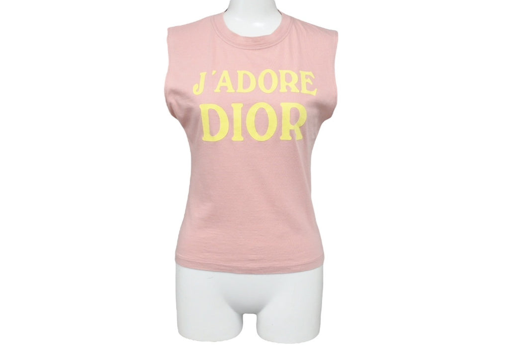 Christian Dior クリスチャンディオール John Galliano ジョンガリアーノ期 ノースリーブ 2E12155300 サイズ38 美品 中古 65345