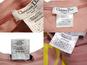 Christian Dior クリスチャンディオール John Galliano ジョンガリアーノ期 ノースリーブ 2E12155300 サイズ38 美品 中古 65345