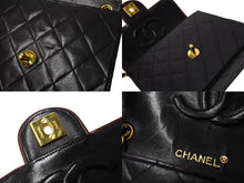 Load image into Gallery viewer, CHANEL シャネル ショルダーバッグ ココマーク 11番台 2007年 ミニマトラッセ ラムスキン ブラック ゴールド金具 美品 中古 65350