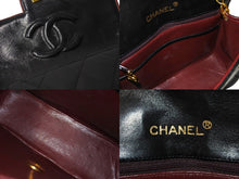 画像をギャラリービューアに読み込む, CHANEL シャネル ショルダーバッグ ココマーク 11番台 2007年 ミニマトラッセ ラムスキン ブラック ゴールド金具 美品 中古 65350