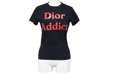 Christian Dior クリスチャンディオール John Galliano ジョンガリアーノ期 半袖Ｔシャツ ブラック 2H12155020 美品 中古 65361