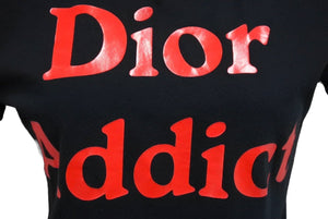Christian Dior クリスチャンディオール John Galliano ジョンガリアーノ期 半袖Ｔシャツ ブラック 2H12155020 美品 中古 65361