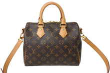 画像をギャラリービューアに読み込む, Louis Vuitton ルイヴィトン モノグラム スピーディ バンドリエール25 ショルダーバッグ ボストンバック M41113 美品 中古 65377