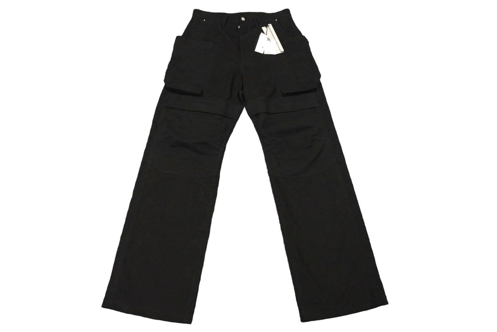 新品未使用 Rick Owens リックオウエンス 24FW STEFAN CARGO パンツ ステファンカーゴ ブラック PORTERVILLE RU02D6346 サイズ32 中古 65419