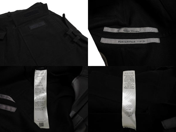 New and unused Rick Owens Rick Owens 24FW STEFAN CARGO Pants Stefan Cargo Black PORTERVILLE RU02D6346 Size 31 Used 65420