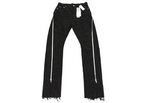 極美品 Rick Owens リックオウエンス 24FW BOLAN BANANA デニムパンツ ブラック ボランバナナ PORTERVILLE RU02D6343 サイズ31 中古 65421