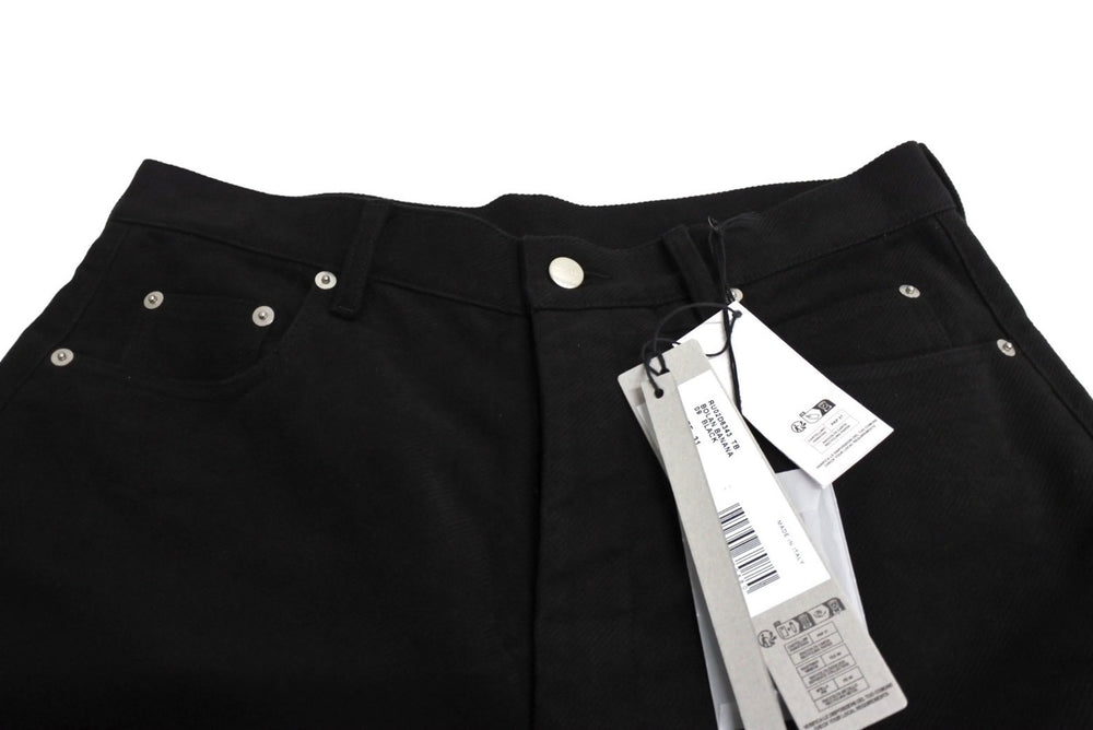 極美品 Rick Owens リックオウエンス 24FW BOLAN BANANA デニムパンツ ブラック ボランバナナ PORTERVILLE RU02D6343 サイズ31 中古 65421