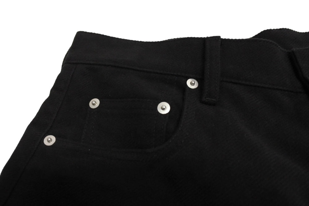 極美品 Rick Owens リックオウエンス 24FW BOLAN BANANA デニムパンツ ブラック ボランバナナ PORTERVILLE RU02D6343 サイズ31 中古 65421