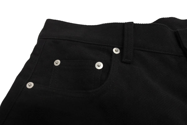 極美品 Rick Owens リックオウエンス 24FW BOLAN BANANA デニムパンツ ブラック ボランバナナ PORTERVILLE RU02D6343 サイズ31 中古 65421