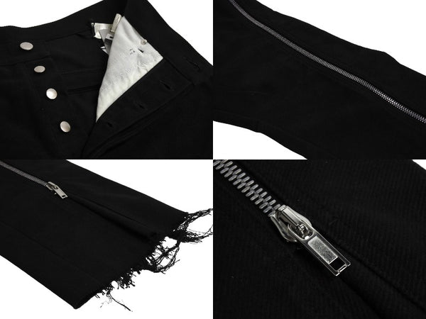極美品 Rick Owens リックオウエンス 24FW BOLAN BANANA デニムパンツ ブラック ボランバナナ PORTERVILLE RU02D6343 サイズ31 中古 65421