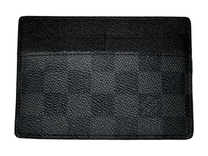 LOUIS VUITTON ルイ ヴィトン ポルトフォイユ コンパクト モデュラブル カードケース ダミエグラフィット ブラック 美品 中古 65437