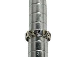 CHROME HEARTS クロムハーツ 6mm スペーサーフォーエバーリング 指輪 サイズ18号 重量12.3g シルバー925 2003 刻印 美品 中古 65439