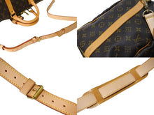 画像をギャラリービューアに読み込む, LOUIS VUITTON ルイヴィトン キーポル バンドリエール50 ボストンバッグ モノグラム M41416 ブラウン 美品 中古 65444