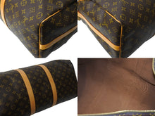 画像をギャラリービューアに読み込む, LOUIS VUITTON ルイヴィトン キーポル バンドリエール50 ボストンバッグ モノグラム M41416 ブラウン 美品 中古 65444