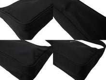 Load image into Gallery viewer, PRADA プラダ ホーボー ハンドバッグ ワンショルダーバッグ MV515 トライアングルロゴ ナイロン ブラック 美品 中古 65445