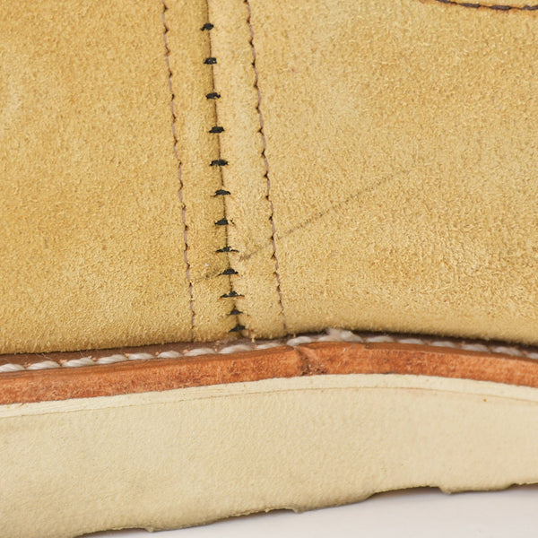 RED WING レッドウイング ペコスブーツ ウエスタンブーツ USA製 スウェードレザー ベージュ 29ｃｍ 美品 中古 4a006545