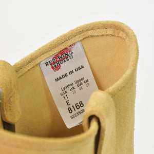 RED WING レッドウイング ペコスブーツ ウエスタンブーツ USA製 スウェードレザー ベージュ 29ｃｍ 美品 中古 4a006545