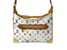 Load image into Gallery viewer, Louis Vuitton ルイ ヴィトン ブローニュ ショルダーバッグ M92660 モノグラム マルチカラー ホワイト ゴールド金具 美品 中古 65470