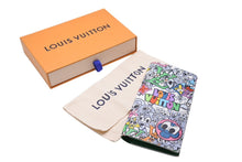 画像をギャラリービューアに読み込む, LOUIS VUITTON ルイ ヴィトン ポルトフォイユブラザ 長財布 M82011 モノグラムコミック マルチカラー ヴェール 美品 中古 65476