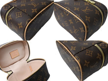 Load image into Gallery viewer, 極美品 LOUISVUITTON ルイヴィトン ニース ナノ バニティバッグ ハンドバッグ M44936 モノグラムキャンバス 中古 65478