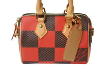 Load image into Gallery viewer, 極美品 LOUIS VUITTON ルイヴィトン スピーディ バンドリエール 18 ハンドバッグ N40611 ダミエ キャンバス レザー 中古 65506