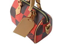 Load image into Gallery viewer, 極美品 LOUIS VUITTON ルイヴィトン スピーディ バンドリエール 18 ハンドバッグ N40611 ダミエ キャンバス レザー 中古 65506