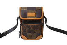 画像をギャラリービューアに読み込む, LOUIS VUITTON ルイヴィトン アマゾン メッセンジャー ショルダーバッグ N40357 ダミエ エベヌ モノグラム NIGO 美品 中古 65508