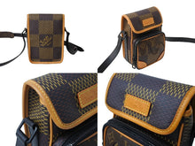 Load image into Gallery viewer, LOUIS VUITTON ルイヴィトン アマゾン メッセンジャー ショルダーバッグ N40357 ダミエ エベヌ モノグラム NIGO 美品 中古 65508