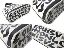 Load image into Gallery viewer, LOUIS VUITTON ルイヴィトン グラフィティ アルマMM ハンドバッグ モノグラム M92179 ブラック ホワイト 美品 中古品 65509