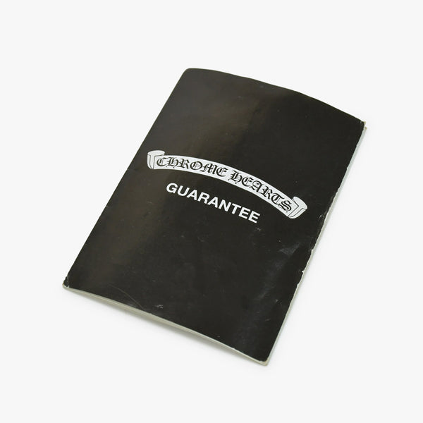 CHROME HEARTS クロムハーツ メガネケース ポーチ レザー ホワイト 良品 中古 65519