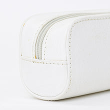 画像をギャラリービューアに読み込む, CHROME HEARTS クロムハーツ メガネケース ポーチ レザー ホワイト 良品 中古 65519