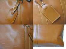 画像をギャラリービューアに読み込む, LOUIS VUITTON ルイ ヴィトン キーポル45 ボストンバッグ M42978 旅行バッグ エピレザー ジパングゴールド 美品 中古 65524