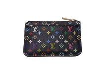 画像をギャラリービューアに読み込む, LouisVuitton ルイヴィトン ポシェットクレ コインケース M93735 PVCコーティングキャンバス マルチカラー 美品 中古 65525