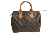 Load image into Gallery viewer, LOUIS VUITTON ルイ ヴィトン スピーディ25 ハンドバッグ M41528 モノグラムキャンバス ブラウン 美品 中古 65535