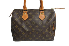 Load image into Gallery viewer, LOUIS VUITTON ルイ ヴィトン スピーディ25 ハンドバッグ M41528 モノグラムキャンバス ブラウン 美品 中古 65535