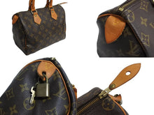 Load image into Gallery viewer, LOUIS VUITTON ルイ ヴィトン スピーディ25 ハンドバッグ M41528 モノグラムキャンバス ブラウン 美品 中古 65535