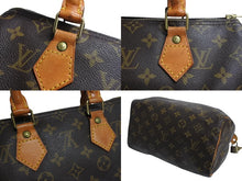 Load image into Gallery viewer, LOUIS VUITTON ルイ ヴィトン スピーディ25 ハンドバッグ M41528 モノグラムキャンバス ブラウン 美品 中古 65535