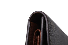 Load image into Gallery viewer, LOUIS VUITTON ルイ ヴィトン モノグラム ポルトトレゾール エテュイ パピエ 三つ折り財布 M61202 ブラウン 美品 中古 65543