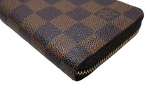 画像をギャラリービューアに読み込む, LOUIS VUITTON ルイ ヴィトン ジッピー コイン パース コインケース N63070 ダミエ エベヌ キャンバス ブラウン 美品 中古 65545