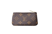 画像をギャラリービューアに読み込む, 新品同様 LOUIS VUITTON ルイヴィトン コインケース ポシェット クレ M62650 ブラウン ゴールド金具 中古 65546