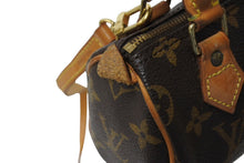 Load image into Gallery viewer, LOUIS VUITTON ルイ ヴィトン ミニスピーディ ハンドバッグ モノグラム M41534 PVC ブラウン ゴールド金具 美品 中古 65565
