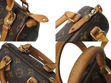 Load image into Gallery viewer, LOUIS VUITTON ルイ ヴィトン ミニスピーディ ハンドバッグ モノグラム M41534 PVC ブラウン ゴールド金具 美品 中古 65565