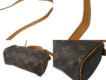 Load image into Gallery viewer, LOUIS VUITTON ルイ ヴィトン ミニスピーディ ハンドバッグ モノグラム M41534 PVC ブラウン ゴールド金具 美品 中古 65565