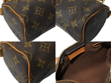 Load image into Gallery viewer, LOUIS VUITTON ルイ ヴィトン ミニスピーディ ハンドバッグ モノグラム M41534 PVC ブラウン ゴールド金具 美品 中古 65565