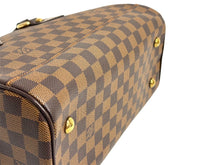 Load image into Gallery viewer, 極美品 LOUIS VUITTON ルイヴィトン ドゥオモ N60008 ハンドバッグ ダミエキャンバス ゴールド金具 ブラウン 中古 65570