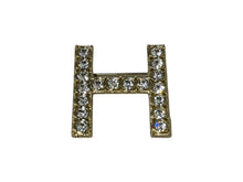 Load image into Gallery viewer, 新品同様 CHANEL シャネル ロゴ ブローチ アルファベット6個セット ラインストーン AB1368 アクセサリー ゴールド金具 中古 65572