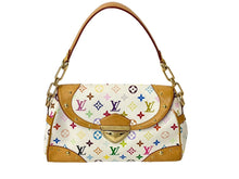 画像をギャラリービューアに読み込む, LOUIS VUITTON ルイヴィトン ビバリーMM ワンショルダーバッグ M40203 モノグラムマルチカラー ホワイト ゴールド金具 美品 中古 65577
